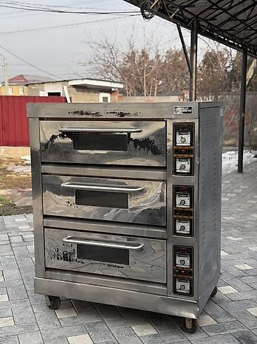Пекарские шкафы: Промышленная хлебопекарная печь (3 уровня) Продаётся профессиональная — 1