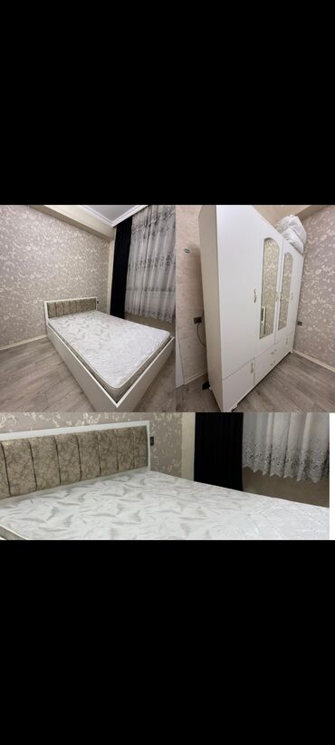 Matraslar: Taxt və dolab satılır cəmi 200₼. Əla vəziyyətdədir. Matrası var.Ünvan