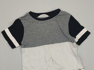 koszulka szara: Koszulka, H&M, 5-6 lat, 110-116 cm, stan - Zadowalający
