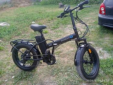 Электровелосипеды: Электровелосипед Wandao X6 (fatbike, складная рама) 🚨 СРОЧНО — 2