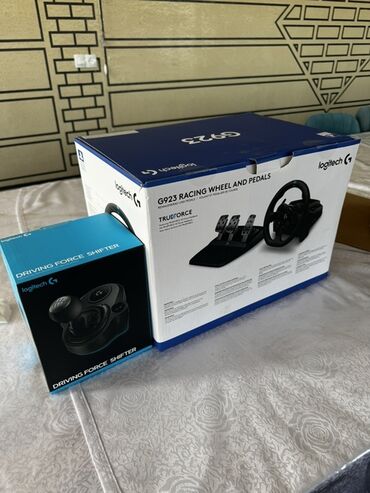 купить сони плейстейшен 3 в бишкеке: Продается Logitech G923 с шифтером Использовался всего неделю, затем