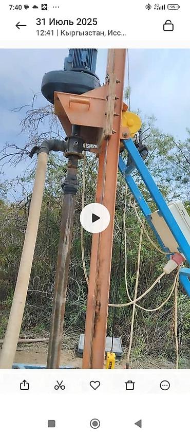 Сверление, бурение: Бурение скважин на воду (включая артезианские). Полный комплекс работ — 8