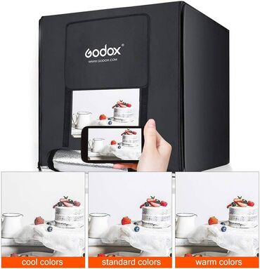 свет студийный: Лайтбокс Godox LST80 с LED подсветкой - 80 x 80 см