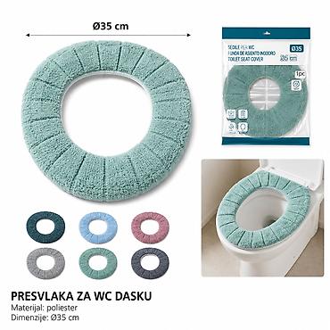KMT Wc daska O jednobojna 803781 Praktična presvlaka za WC dasku