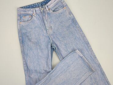 dwukolorowe jeansy damskie: Jeans, XS (EU 34), condition - Fair