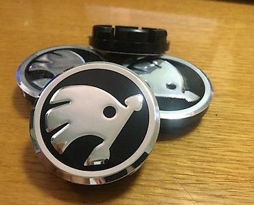 original ratkapne za peugeot 307: ČEPOVI ZA FELNE ŠKODA 56 MM / 52 MM - CRNO SIVI - ORIGINALNI | — 2