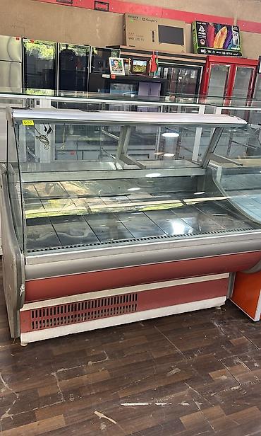 Soyuducu vitrin – mağaza/kafe/market üçün - Ön şüşəli, buxarıcı ilə