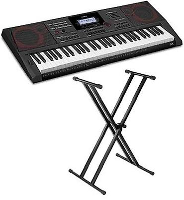 Синтезатор Casio CT-X5000 + стойка - 61 полноразмерная клавиша с