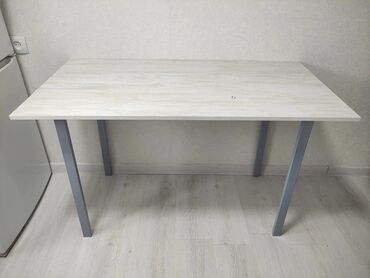 метал стол: Кухонный Стол, цвет - Серый, Новый