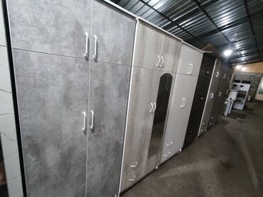 Шифоньеры: Шифоньер, Новый, Прямой, цвет - Белый, ЛДСП — 10