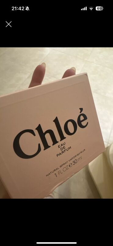 Ətriyyat: Chloe original parfum
Yeni