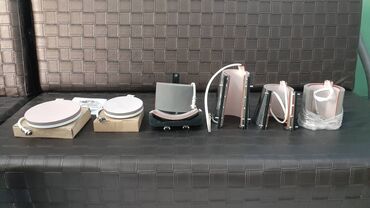 Pres aparatları: Səliqəli istifadə olunub. Fincanlara idman papaqlarına t-shirtlərə — 4