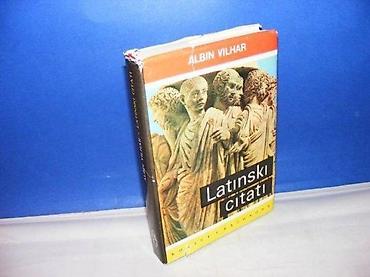 stone: LATINSKI CITATI Albin Vilhar matica srpska 1980tvrd povez stanje vrlo — 1
