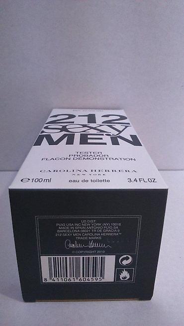 solid 2 0 heets: CAROLINA HERRERA 212 SEXY MEN EDT100ML TSTR | Carolina Herrera 212 — 7