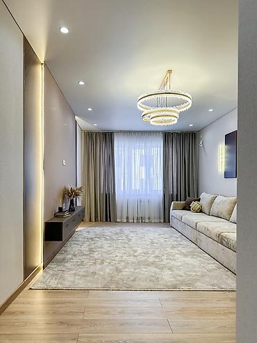 свердловский: 3 комнаты, 88 м², ул. Орозбекова / Жибек Жолу Элитка, 7 этаж, Свежий ремонт — 2