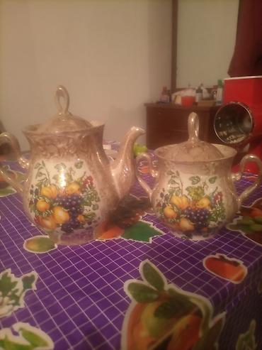 caydanlar: Çay dəsti, rəng - Qəhvəyi, Keramika — 2