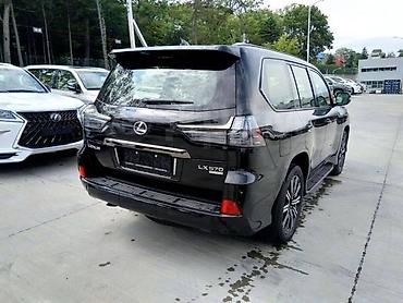 black: Накладка Стоп Сигнала Lexus LX570 LX450 Black Vision — 6