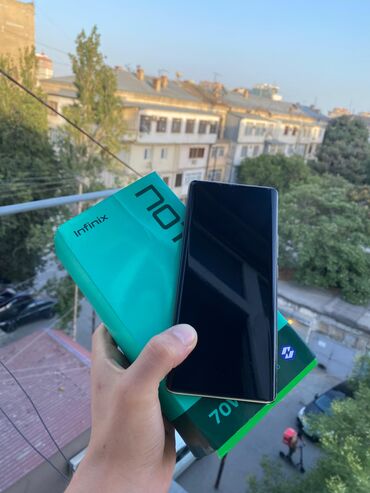 not 12 qiymeti: Infinix Note 40 Pro, цвет - Зеленый