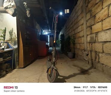 Электротранспорт: Elektrik skuter – Xiaomi Mi Electric Scooter seriyası Tekerinde — 4