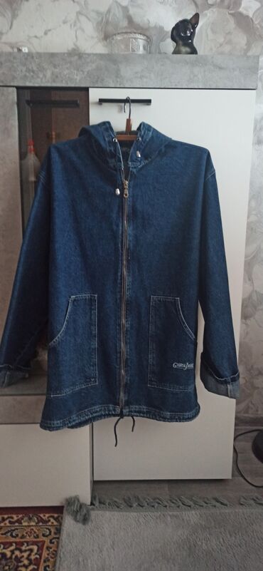стильные украшения из кожи: Джинсовая куртка-ветровка Gloria Jeans - Темно-синий деним