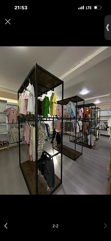 Кронштейн Для одежды, Материал: Металл, Лофт, Б/у at lalafo.kg Кронштейн Для одежды, Материал: Металл, Лофт, Б/у