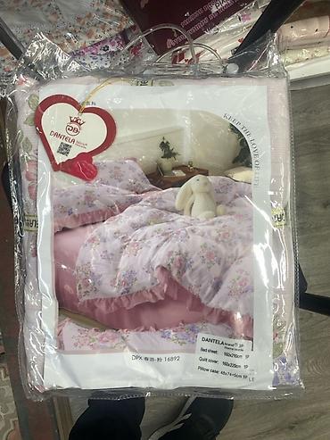 bed sheets: Комплект постельного белья DANTELA, 3 предмета (Home textile) Состав — 1