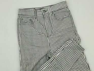 spódniczka czarne z guzikami: Material trousers, Stradivarius, XS (EU 34), condition - Good