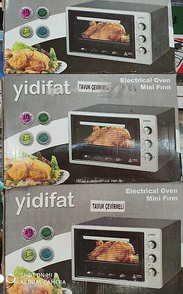 şirniyat sobası: Elektrik Soba Tok peci Yidifat 40 litre model Türkiyə istehsali — 7