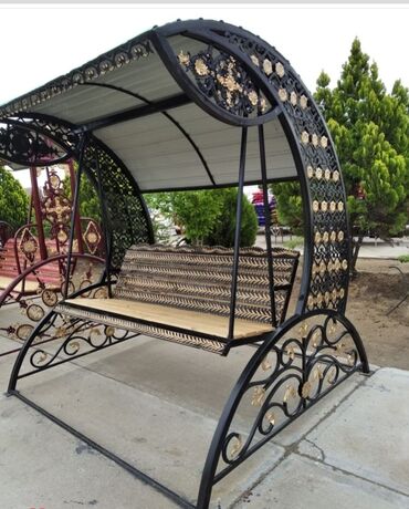 Sifarişlə bağ yelləncəkləri: Zontikli, Metal, Zəmanətli, Kredit yoxdur — 22