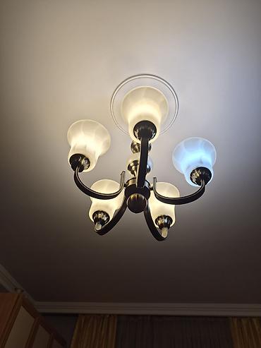 çılçırag: Çılçıraq, 5 lampa, Metal — 1