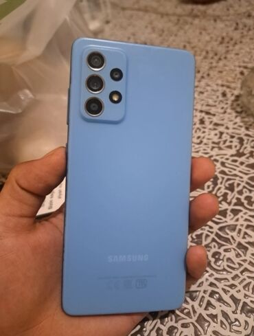 sim modem: Samsung Galaxy A52s, 256 ГБ, цвет - Голубой, Две SIM карты