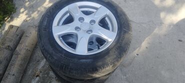 колёса для тачки: Дөңгөлөктөр монтажда 185 / 65 / R 14, Жай, Колдонулган, Комплект, Жеңил унаалар, Куйма, тешиктери - 4
