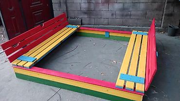 Песочницы: Песочница трансформер под грибком! С крышкой! Отличное решение для — 22