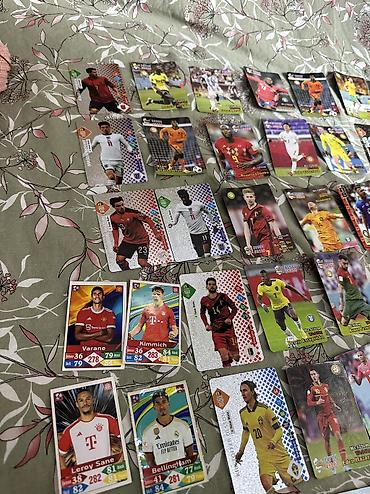 İncəsənət və kolleksiyalar: Futbol kolleksiya kartları dəsti - Müxtəlif liqa və yığmalardan — 3