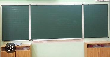 школьный мел: Комплект парты и стула, Новый, Самовывоз, цвет - Зеленый — 1