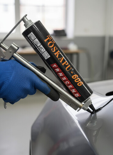 эпоксидная смола: Чёрный полиуретановый герметик TOSKAPU-606 в тубах объёмом 310 мл