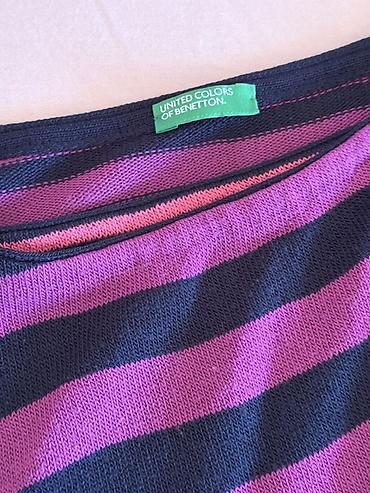 dini klon: Xs ölçü United Colors of Benetton zolaqlı trikotaj sviter - Brend — 2