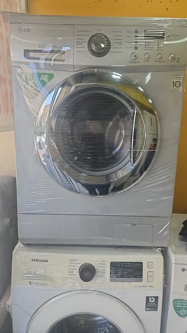 maşın monitoru: Стиральная машина LG, 6 кг, Автомат, Без сушки