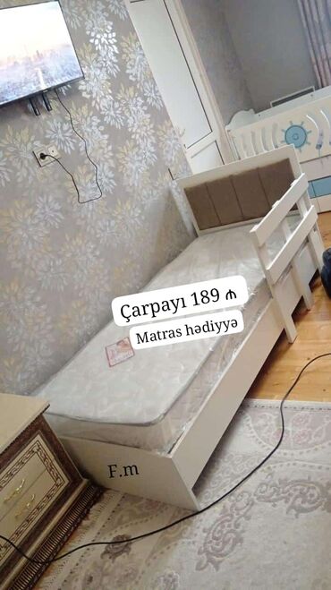 yataq: Yeni, Təknəfərlik çarpayı, Bazasız, Matras ilə, Siyirməsiz