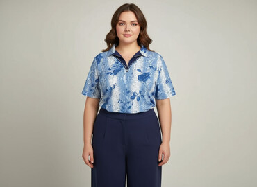 Bluzki: Bluzka damska, rozmiar 6XL