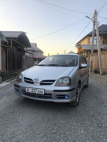 nissan салон: Nissan Almera Tino: 2001 г., 1.8 л, Механика, Газ, Кроссовер