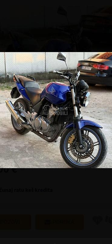Honda: Honda CB500 – klasični naked, plava metalik - Motor: redni — 7