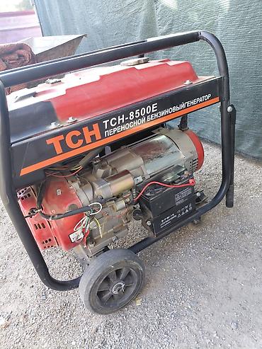 куплю генераторы: Переносной бензиновый генератор TCH TCH-8500E - Тип: бензиновый — 1
