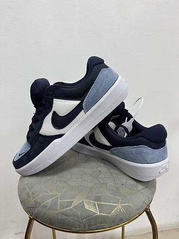 вулкани: Мужские кроссовки, 43, Nike, Новый, цвет - Синий — 1