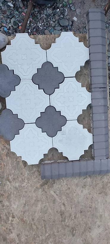 Тротуарная плитка: Тротуарная плитка восьмиугольной формы с декоративным узором — 5