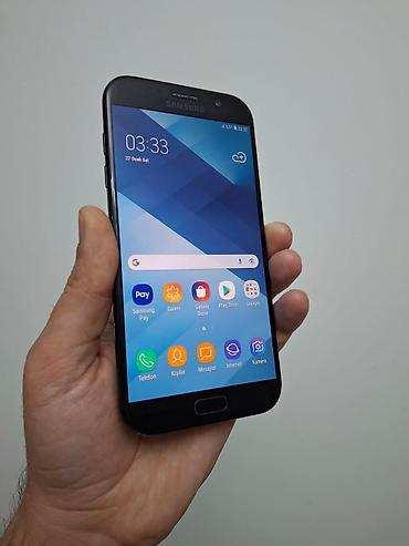 Samsung: Samsung Galaxy A7 2017, 32 GB, rəng - Qara, Barmaq izi — 3
