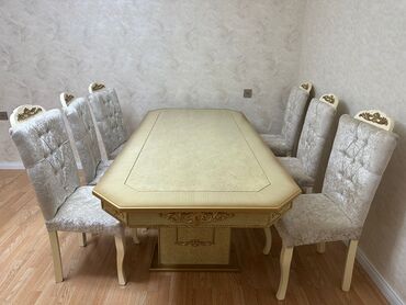 стоматологический стол: İşlənmiş, Açılmayan, 6 stul