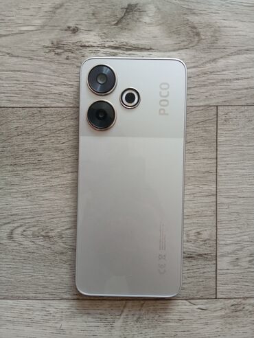 чехол для накладных наушников: Poco M6, Новый, 256 ГБ, цвет - Белый, 1 SIM, 2 SIM