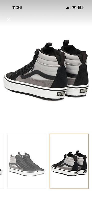 Ботинки: Мужские ботинки, 38.5, 39, 39.5, Vans, Новый, цвет - Серый — 3