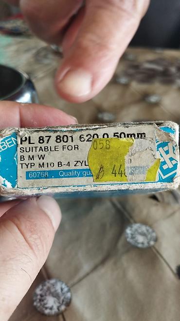 Вкладыши: BMW üçün krank mili əsas yatacaq komplekti - Brend: Kolbenschmidt — 2
